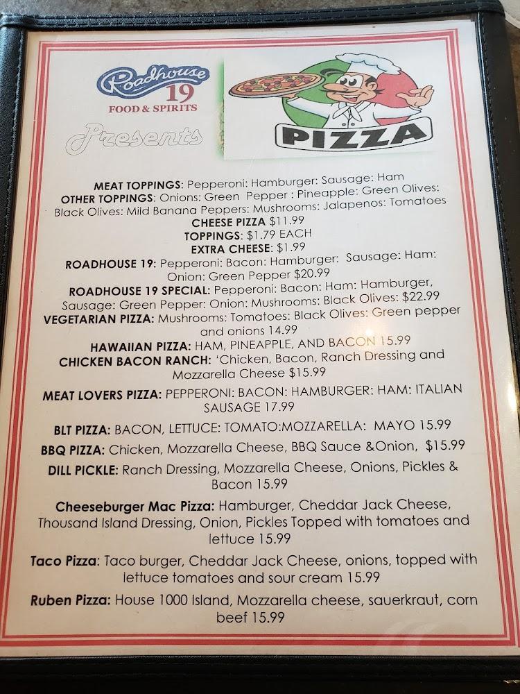 Roadhouse 19 Menu image 1
