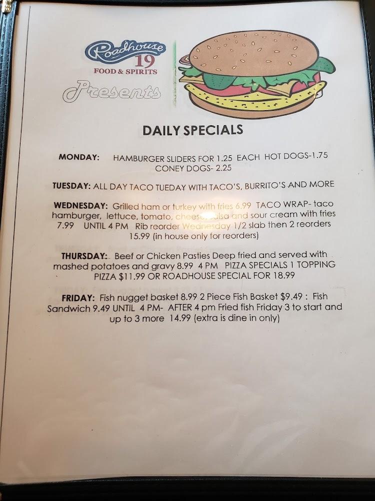 Roadhouse 19 Menu image 3